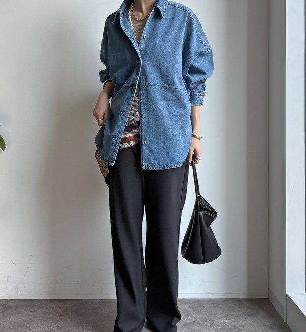  「リヨセルツイルシャツ」|シャツ・ブラウス|