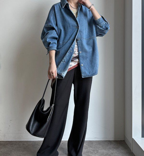  「リヨセルツイルシャツ」|シャツ・ブラウス|