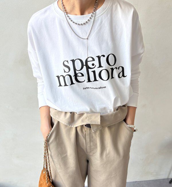  「【WEB限定】オーバーサイズロゴロンTEE」|Tシャツ・カットソー|