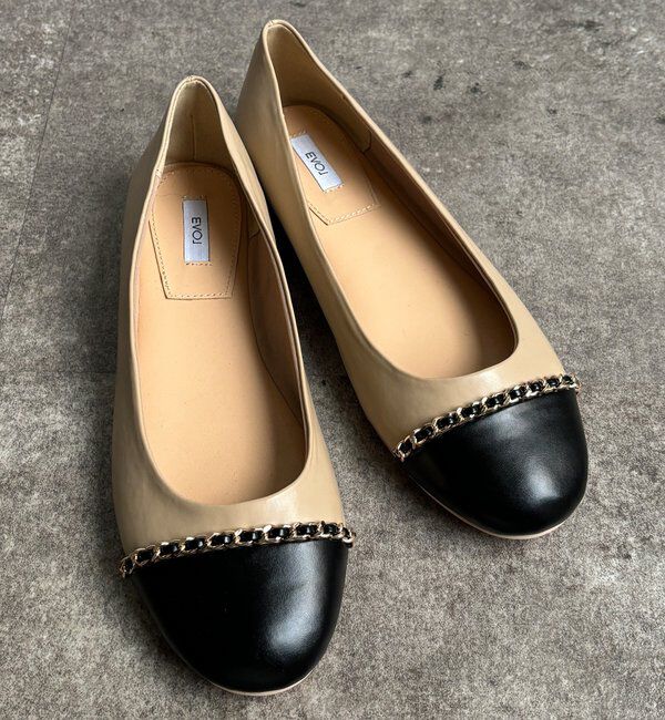  「【WEB限定】チェーンフラットパンプス」|その他|