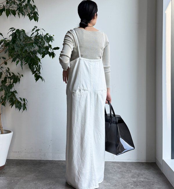  「【REI企画カラーあり】スクエアニットロングスリーブプルオーバー」|ニット・セーター|