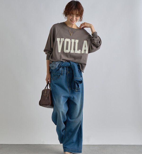  「【新色追加/Yossshiiii企画】ワイドロゴカットオフスエット」|Tシャツ・カットソー|