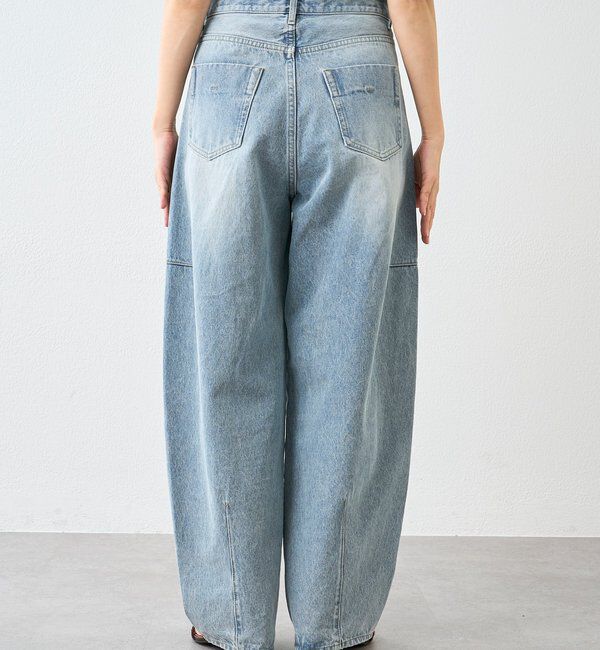  「【トレンド感ある着こなしに】ソフトバレルデニム」|デニム|