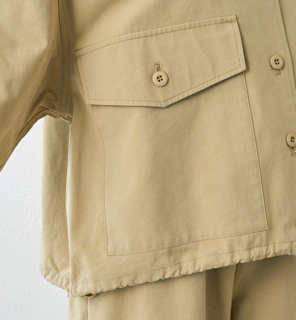  「予約【A・MONN(アモン)】ミリタリースタンドシャツ」|シャツ・ブラウス|