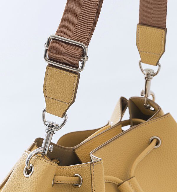  「予約【収納力抜群】2WAYサイドポケット巾着ショルダー」|ショルダー・メッセンジャー|