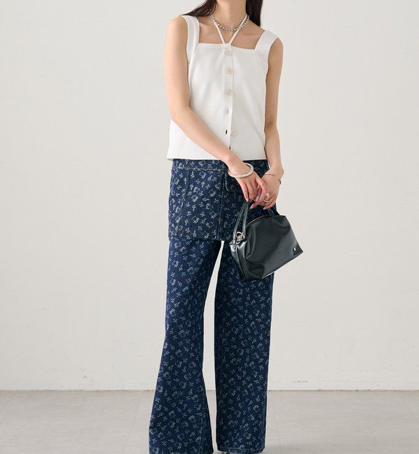  「ホルターニットタンクトップ」|キャミソール|