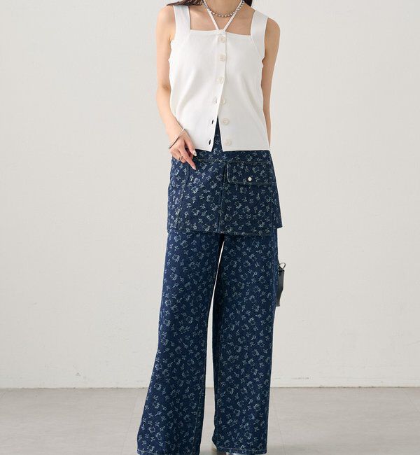  「ホルターニットタンクトップ」|キャミソール|