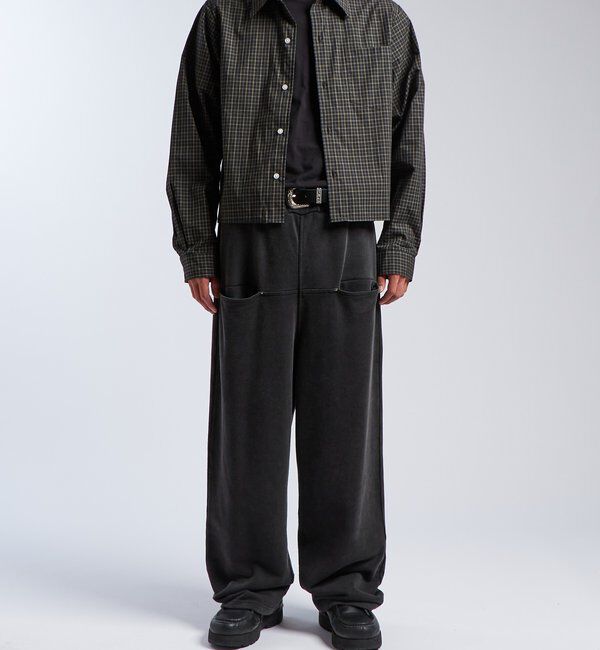  「【KOOKY'N/クーキー】クロップドチェックシャツ　※２サイズ展開」|シャツ・ブラウス|