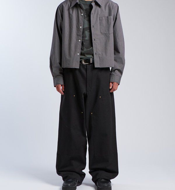  「【KOOKY'N/クーキー】クロップドチェックシャツ　※２サイズ展開」|シャツ・ブラウス|