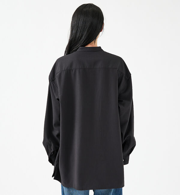 ABAHOUSE「【FORTUNA / フォルトゥナ】WOOLLY TECツイルシャツ/ウーリーテ」|シャツ・ブラウス|