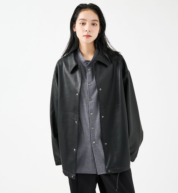 ABAHOUSE「【FORTUNA / フォルトゥナ】WOOLLY TECツイルシャツ/ウーリーテ」|シャツ・ブラウス|