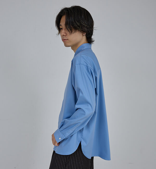 ABAHOUSE「【AH ABAHOUSE】ルーズフィット ロングスリーブシャツ」|シャツ・ブラウス|