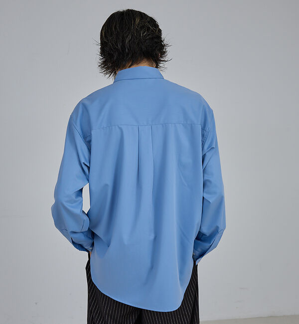 ABAHOUSE「【AH ABAHOUSE】ルーズフィット ロングスリーブシャツ」|シャツ・ブラウス|