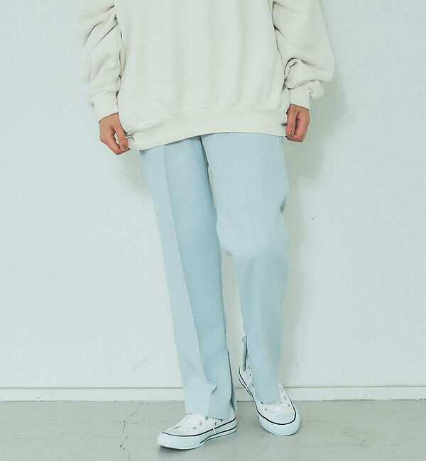 Rouge vif「【セットアップ対応】ツィルテーパードパンツ」|その他|サックスブルー