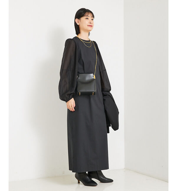 Rouge vif「バルーンシアースリーブワンピース」|ワンピース|