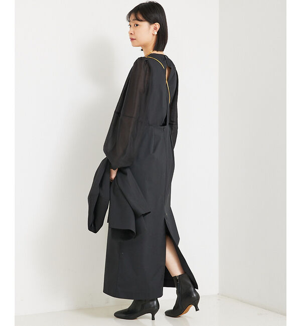 Rouge vif「バルーンシアースリーブワンピース」|ワンピース|