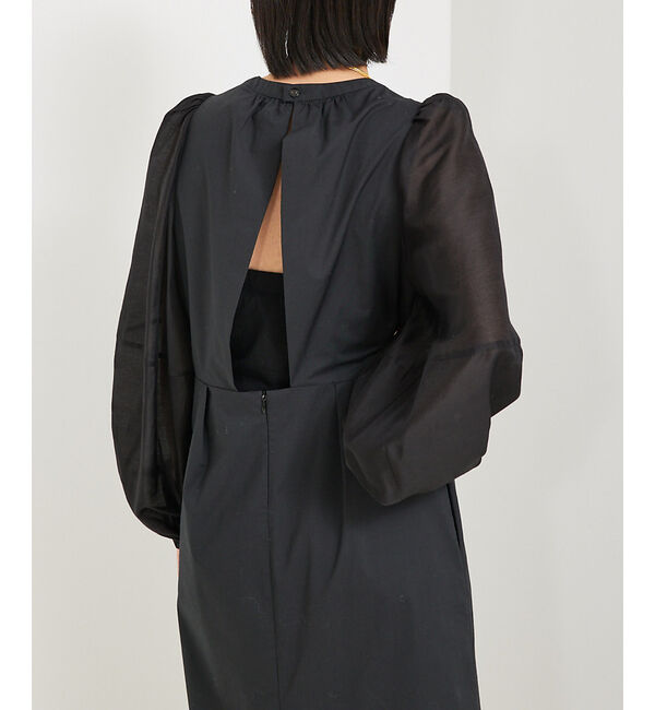 Rouge vif「バルーンシアースリーブワンピース」|ワンピース|