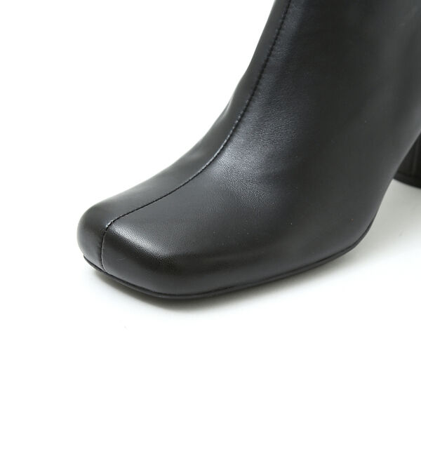 AU BANNISTER「【スノーソール】ボリュームトゥショートブーツ」|ショートブーツ|