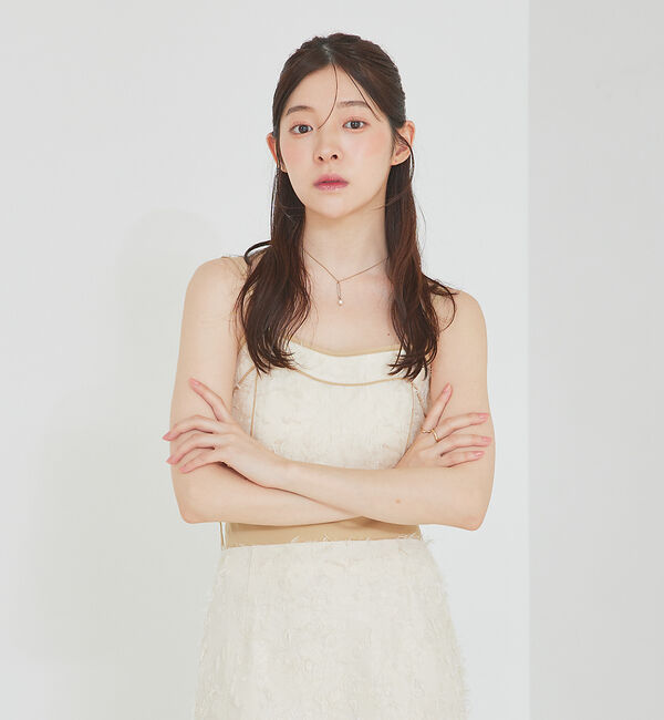 SELFIST「パイピングジャガードビスチェ」|シャツ・ブラウス|