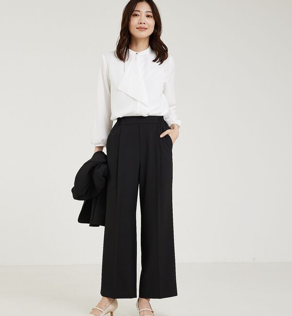 abahouse mavie「【エニデイカセット】タックストレートパンツ」|その他|