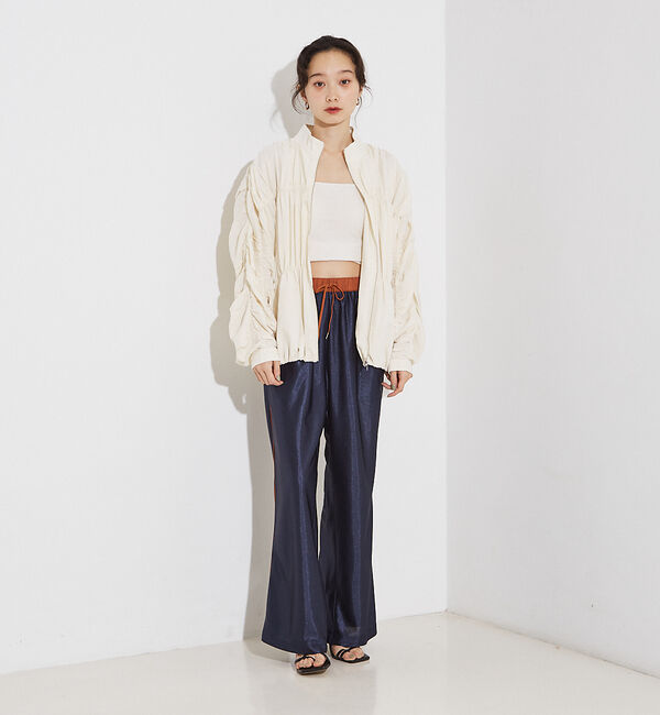 NOMINE「シャーリング ブルゾン」|ブルゾン・スタジャン|