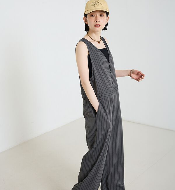 NOMINE「【LY】Letter cap　レトロ 刺繍 ロゴ キャップ」|その他|