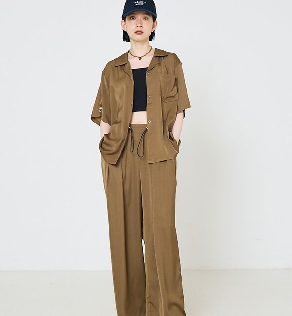 NOMINE「【LY】Letter cap　レトロ 刺繍 ロゴ キャップ」|その他|