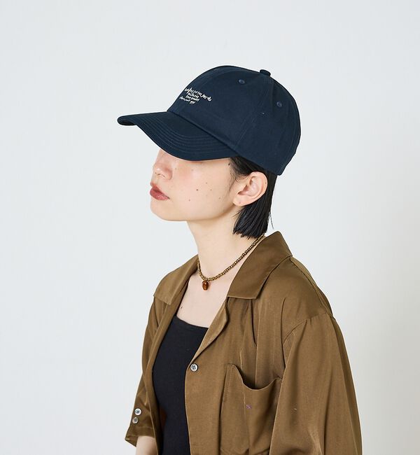 NOMINE「【LY】Letter cap　レトロ 刺繍 ロゴ キャップ」|その他|