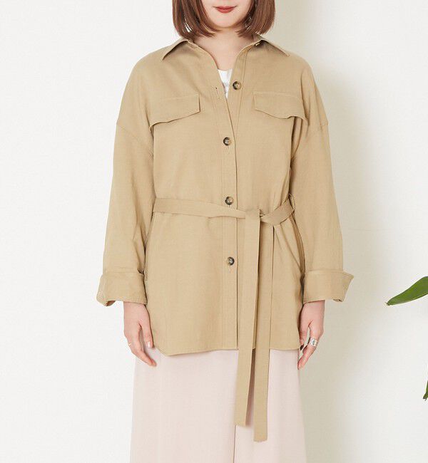 Liesse「シャツジャケット」|シャツ・ブラウス|