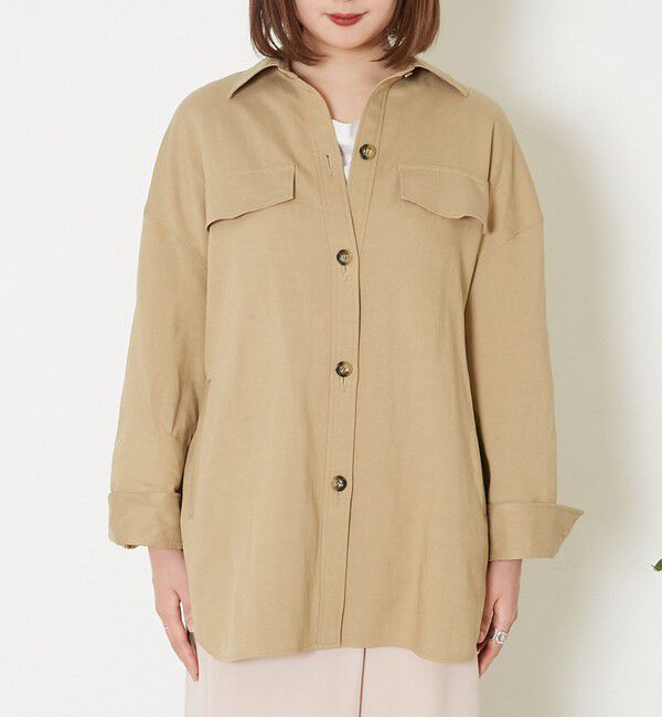 Liesse「シャツジャケット」|シャツ・ブラウス|
