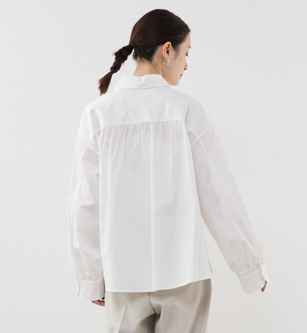 Soffitto「高密度ブロードフレアシャツ」|シャツ・ブラウス|