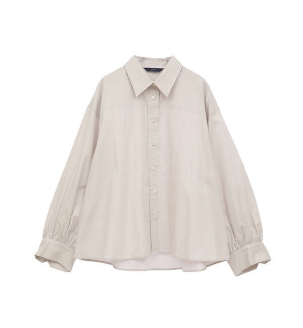 Soffitto「高密度ブロードフレアシャツ」|シャツ・ブラウス|