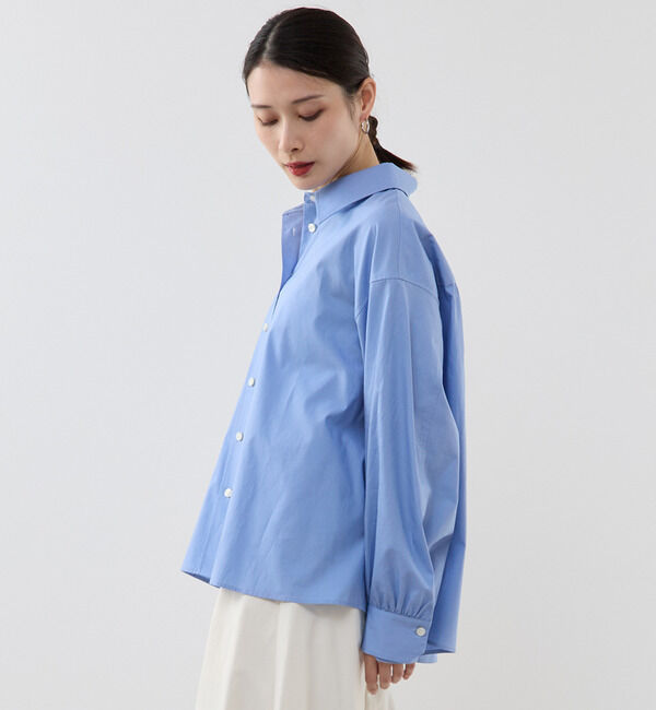 Soffitto「高密度ブロードフレアシャツ」|シャツ・ブラウス|