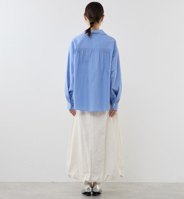 Soffitto「高密度ブロードフレアシャツ」|シャツ・ブラウス|