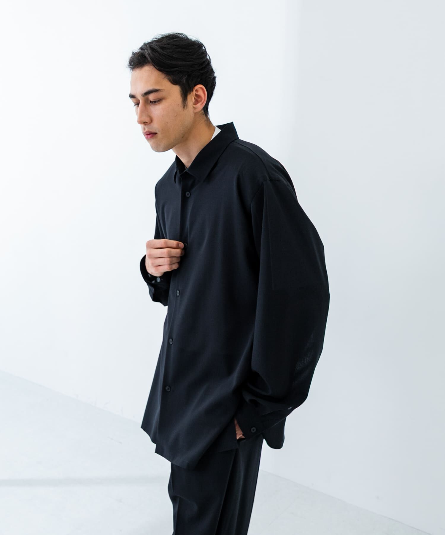 URBAN RESEARCH「『別注』ATON&times;URBAN RESEARCH　OVERSIZED SHIRTS」|シャツ・ブラウス|