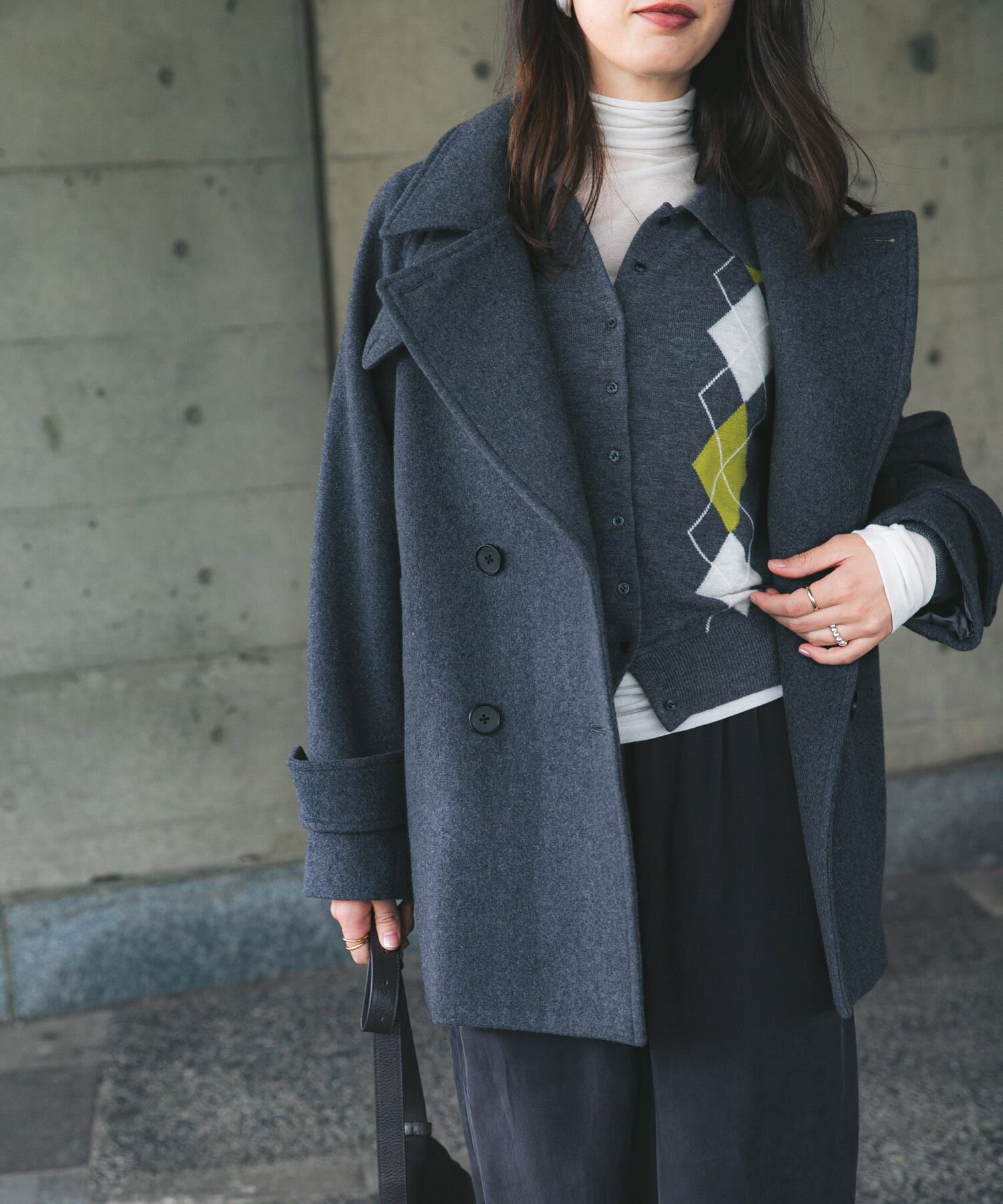 スーパー100メルトンPコート（URBAN RESEARCH）｜ルミネのファッション