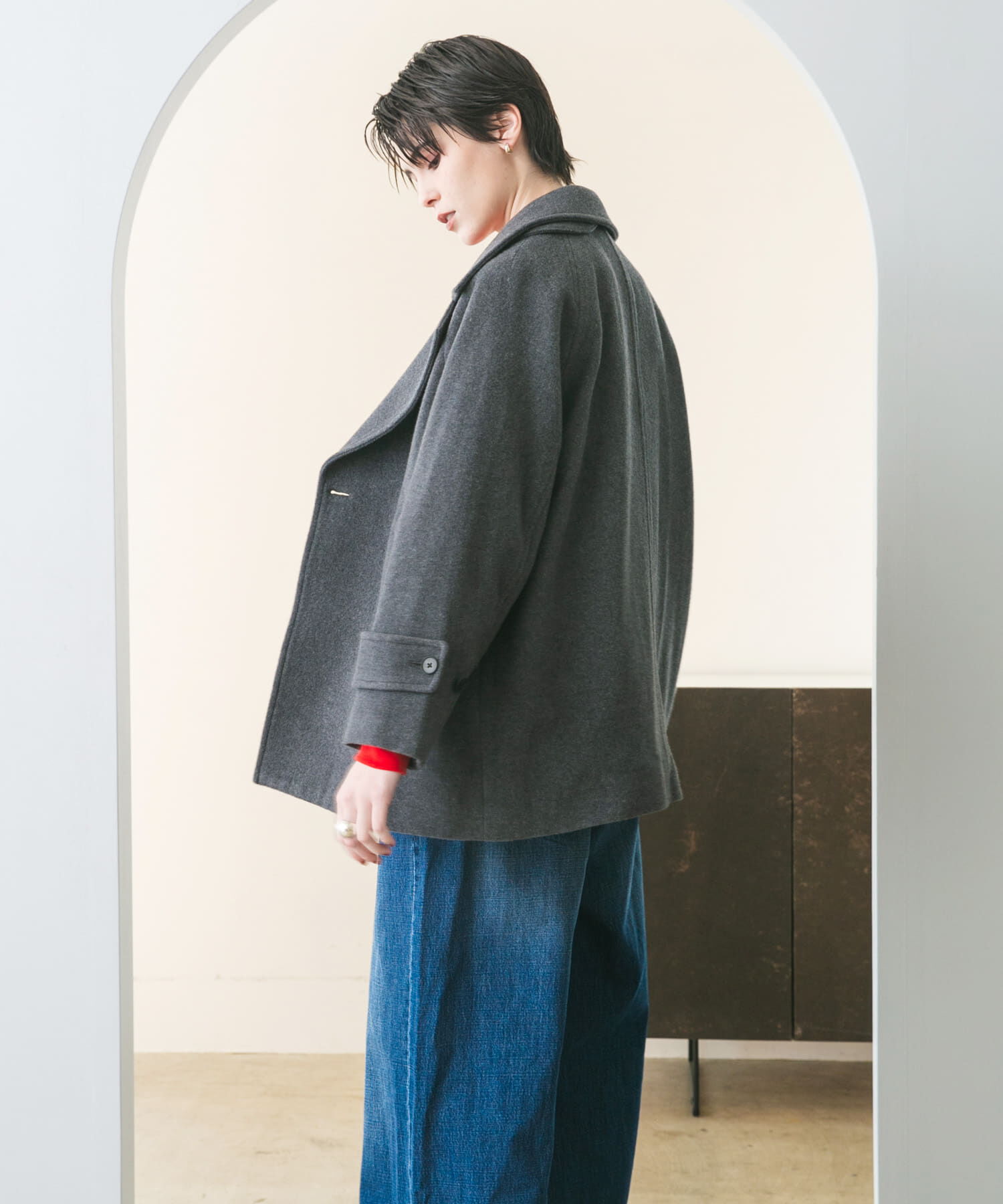 スーパー100メルトンPコート（URBAN RESEARCH）｜ルミネのファッション