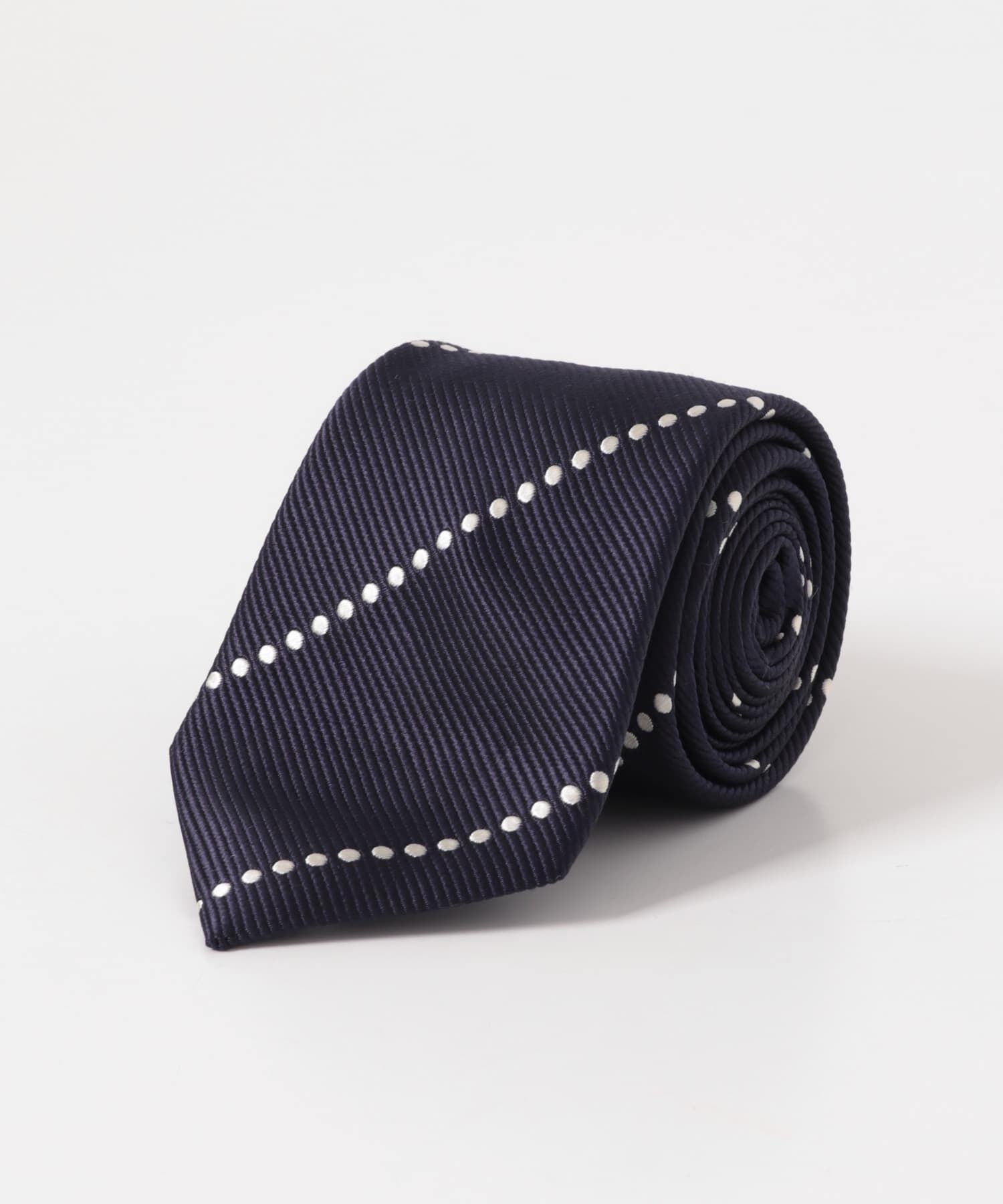URBAN RESEARCH DOORS「LIFE STYLE TAILOR　25AW国内タイドットST1」|ネクタイ・蝶ネクタイ|ネイビー