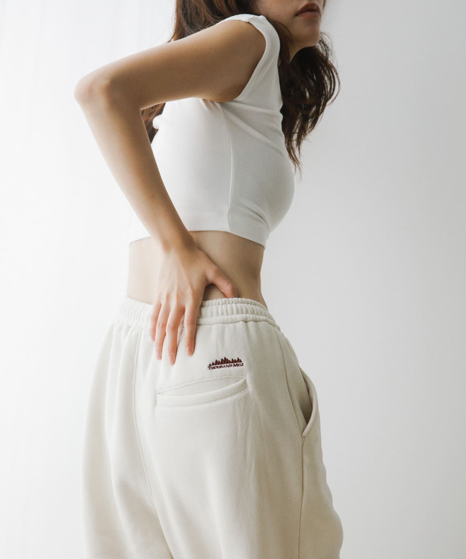 URBAN RESEARCH「『別注』THOUSAND MILE&times;URBAN RESEARCH　KNIT FREECE LONG PANTS」|その他|