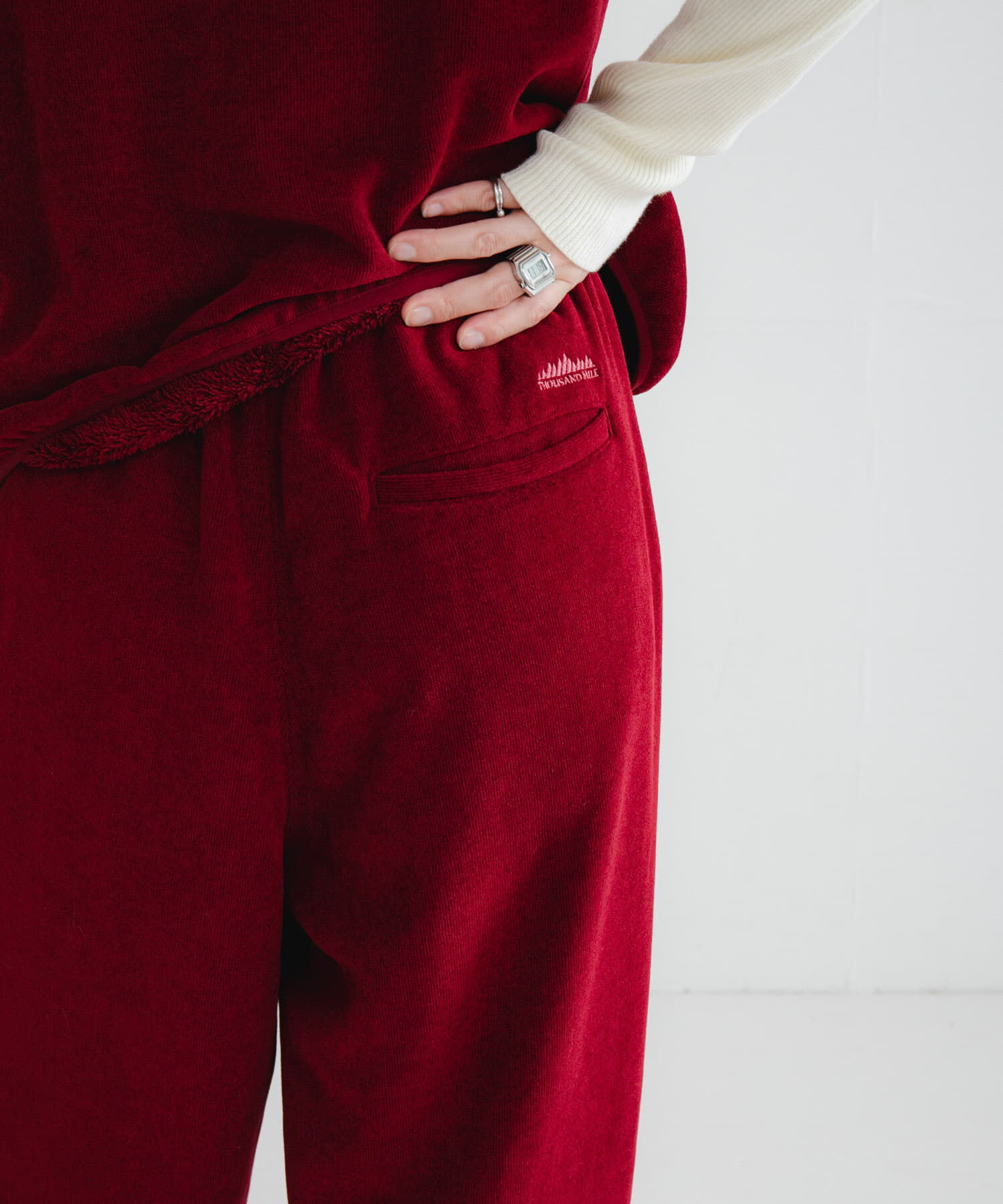 URBAN RESEARCH「『別注』THOUSAND MILE&times;URBAN RESEARCH　KNIT FREECE LONG PANTS」|その他|