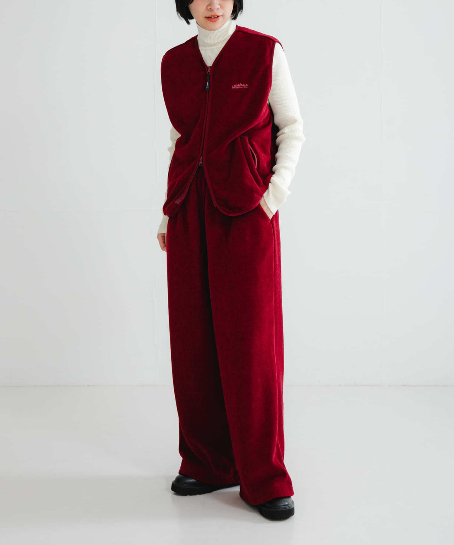 URBAN RESEARCH「『別注』THOUSAND MILE&times;URBAN RESEARCH　KNIT FREECE LONG PANTS」|その他|