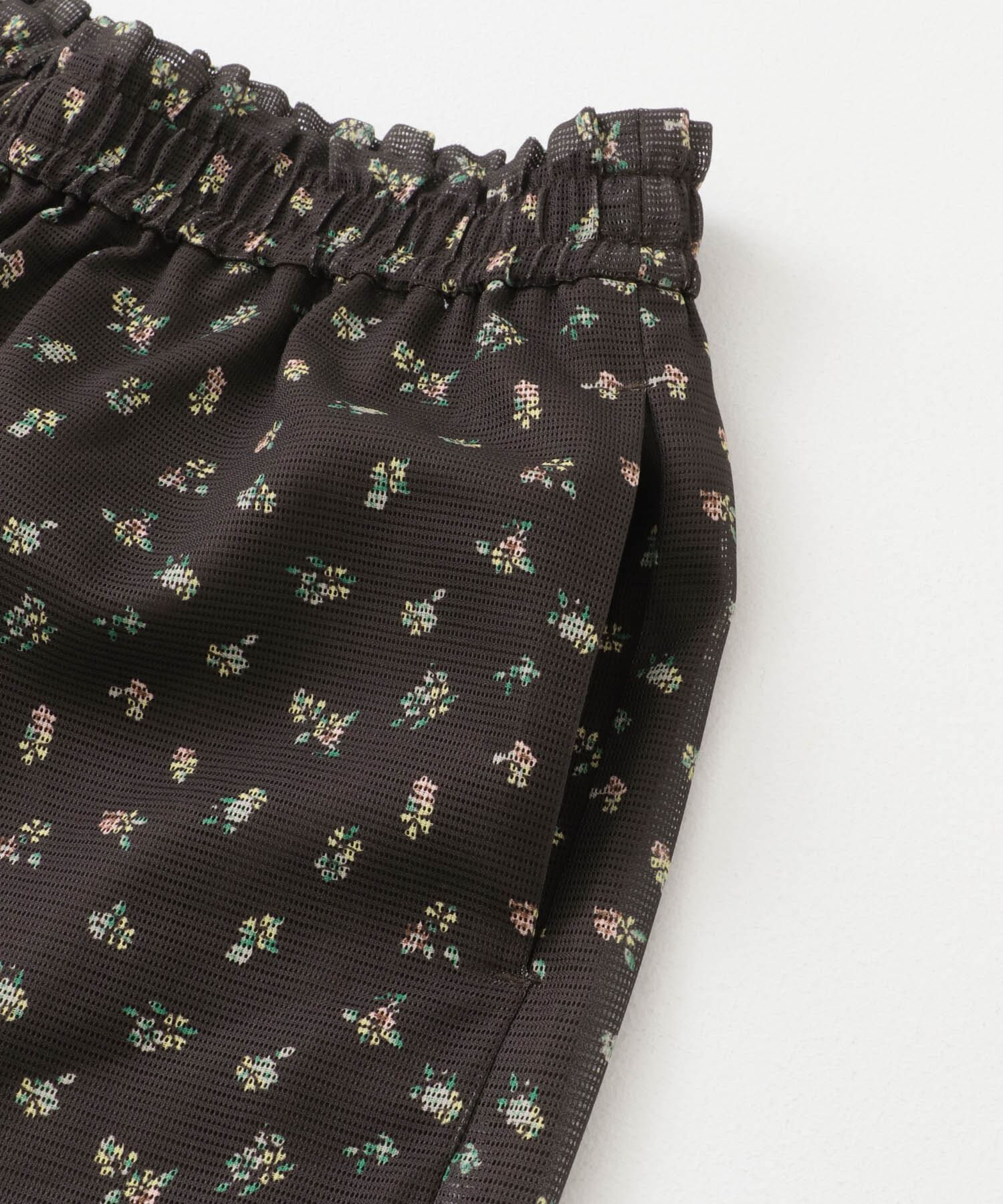  「フラワープリントメッシュパンツ」|その他|