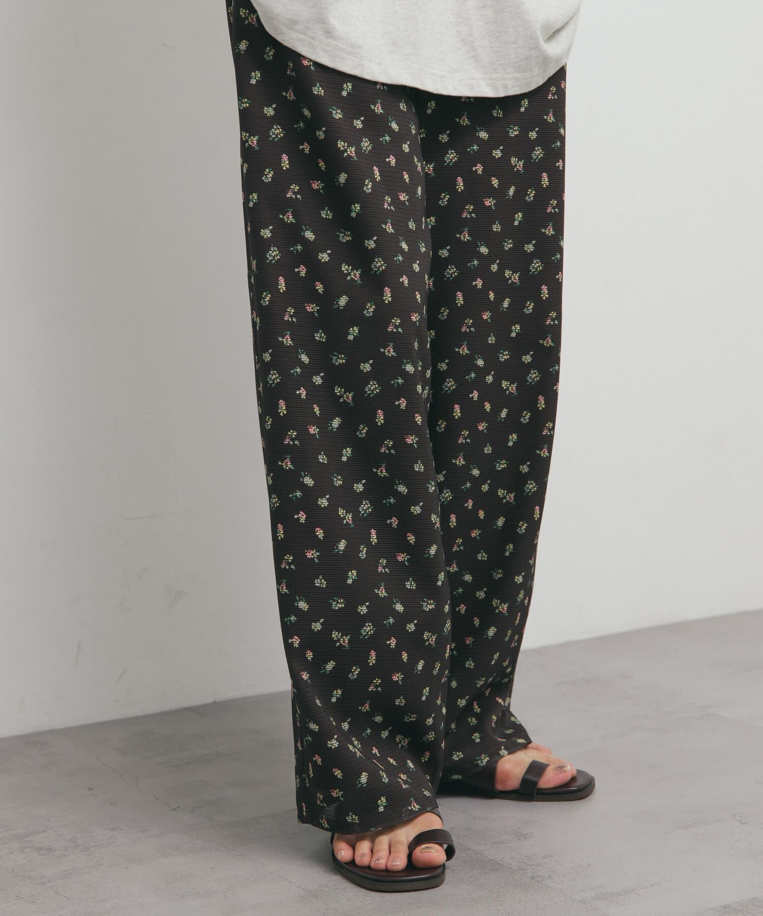  「フラワープリントメッシュパンツ」|その他|