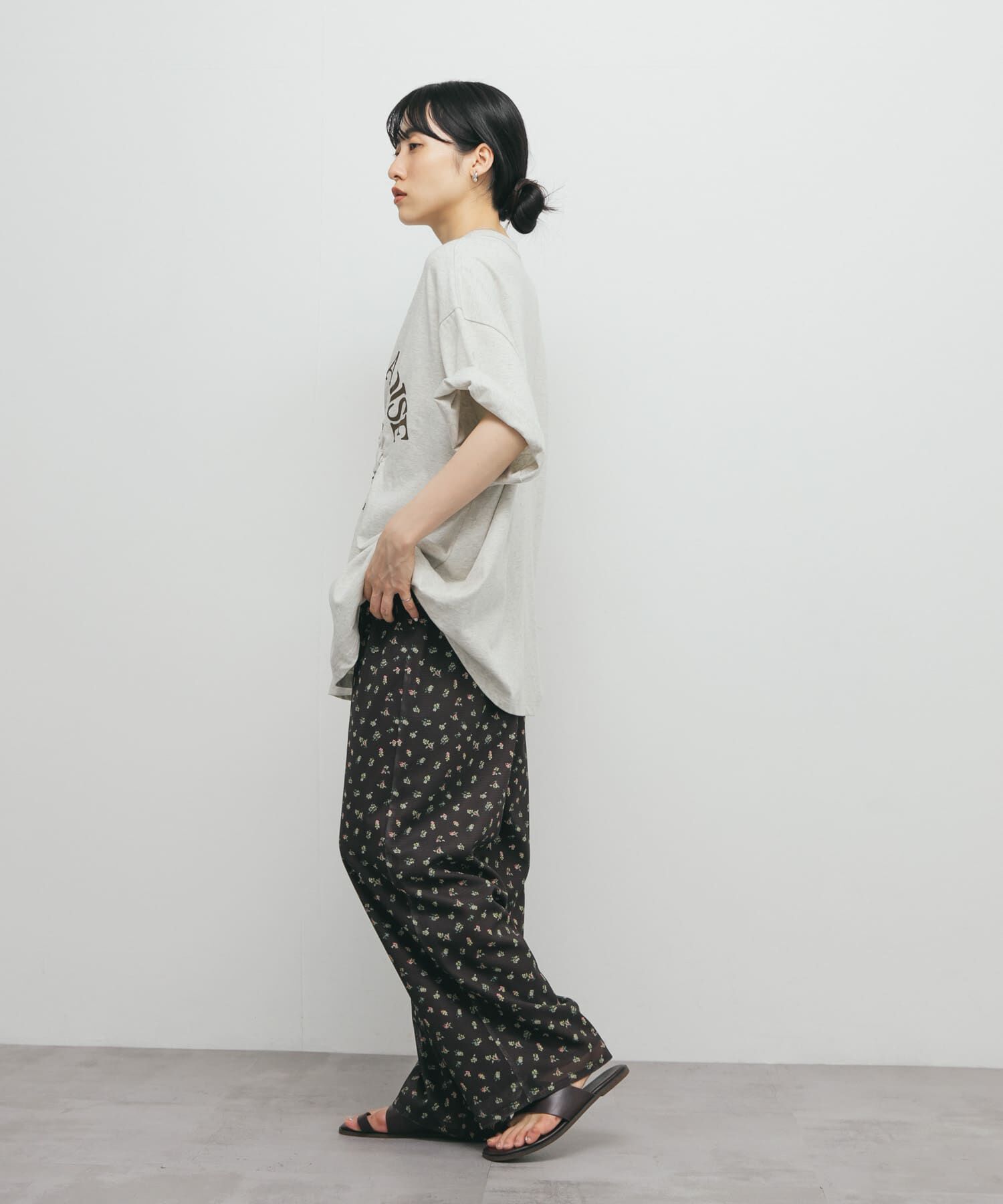  「フラワープリントメッシュパンツ」|その他|