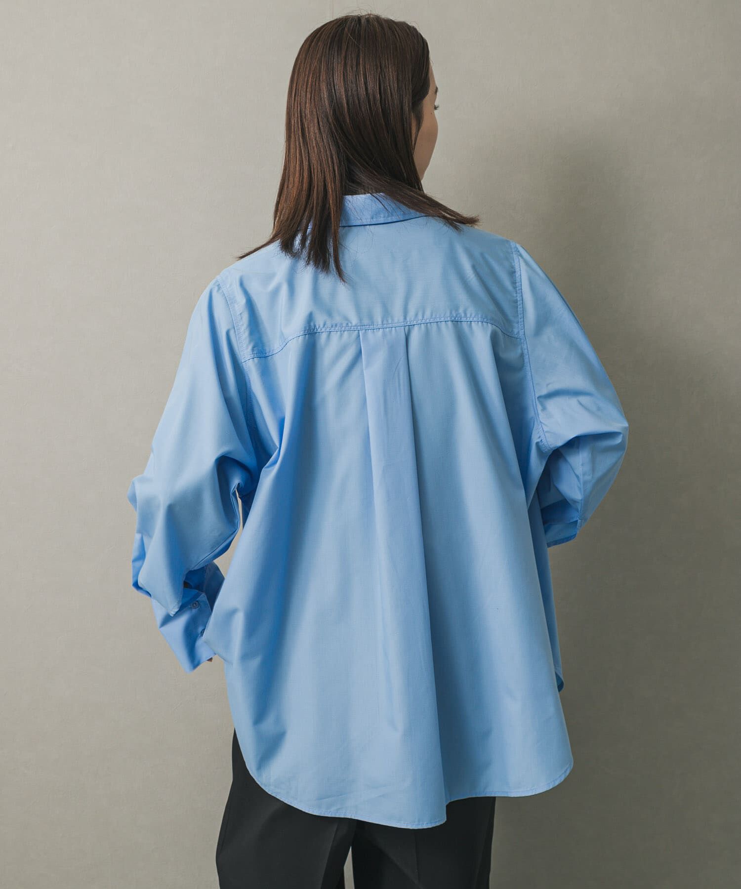 SENSE OF PLACE by URBAN RESEARCH「スリットスリーブルーズシャツ」|シャツ・ブラウス|