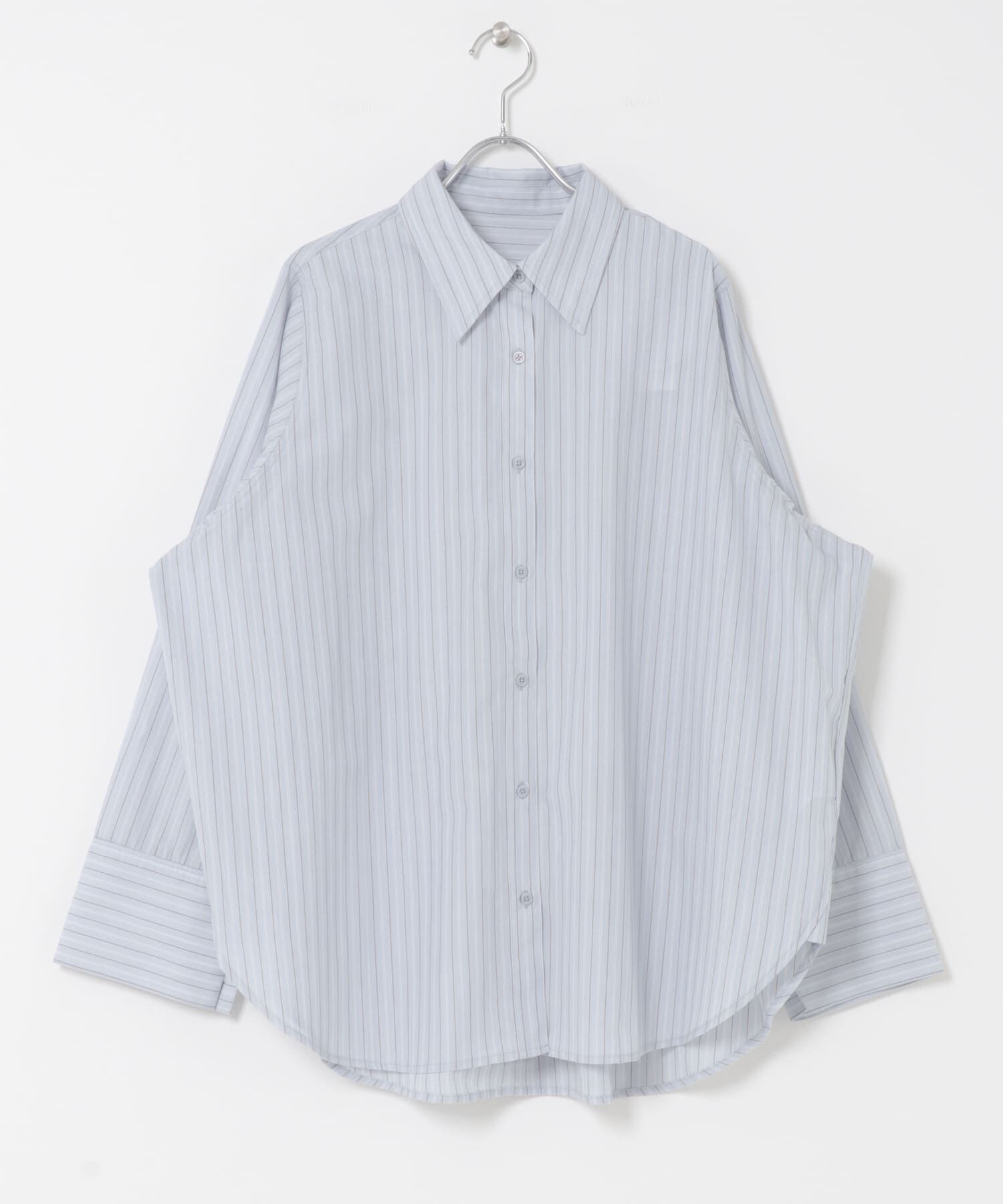 SENSE OF PLACE by URBAN RESEARCH「スリットスリーブルーズシャツ」|シャツ・ブラウス|