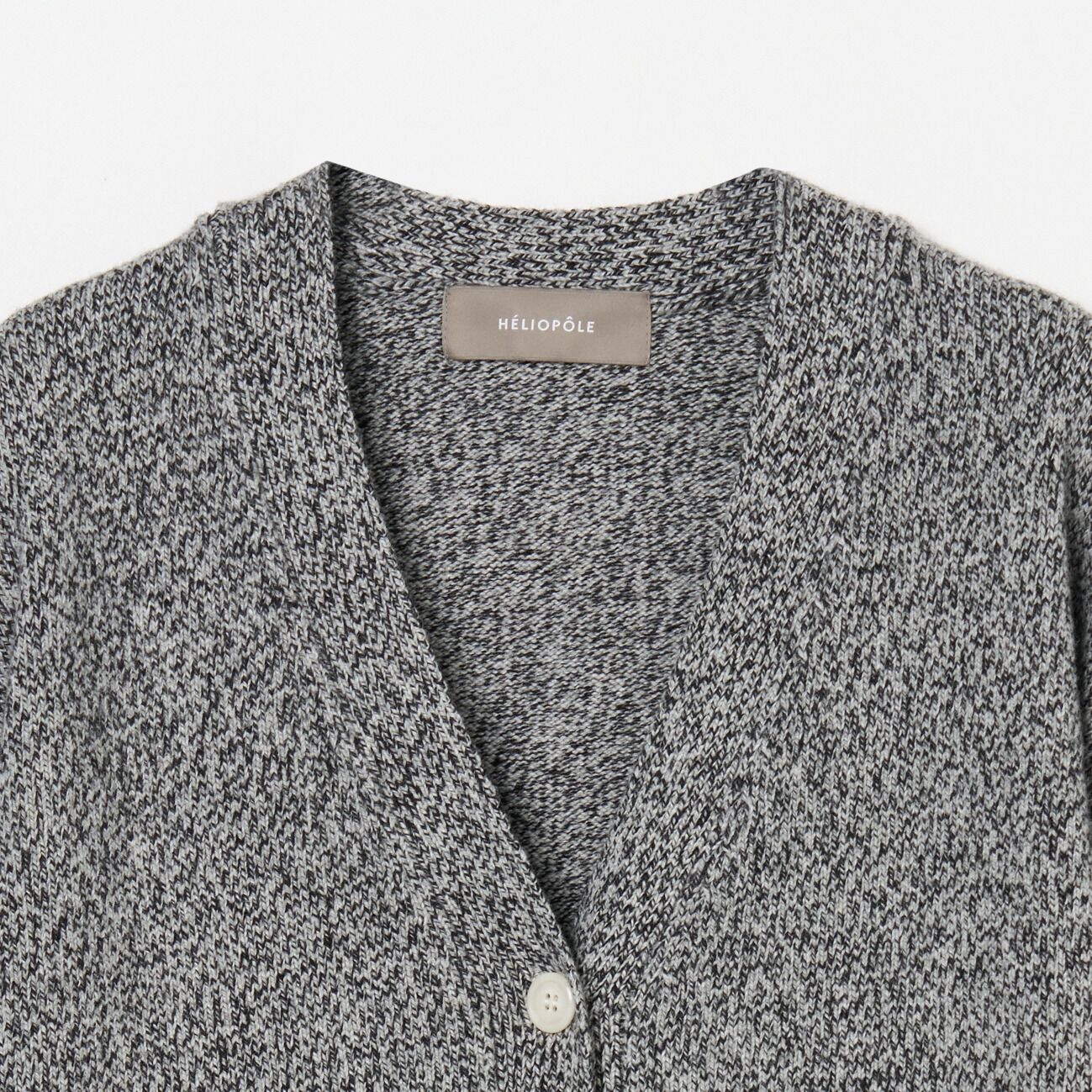 HELIOPOLE「HELIOPOLE MIXED YARN V NECK CARDIGAN」|ニット・セーター|