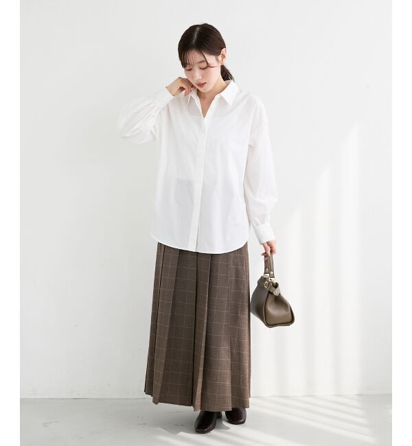  「ブラウス&times;ニットビスチェセット」|シャツ・ブラウス|