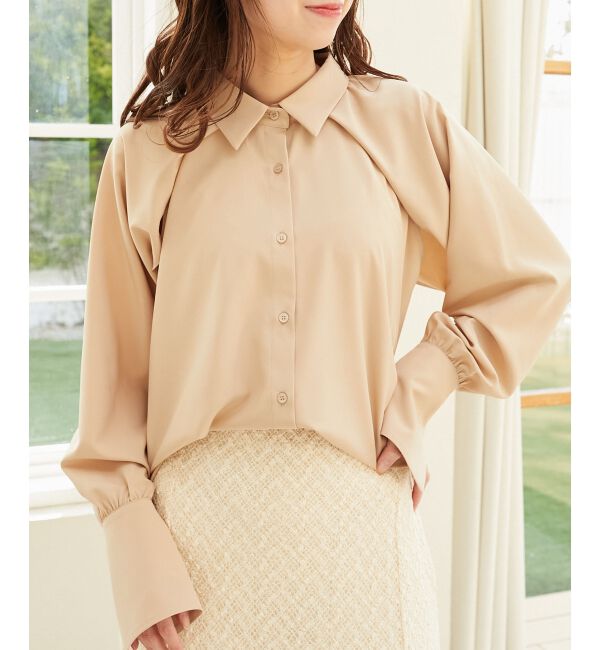 MAJESTICLEGON「アームスリットシャツ」|シャツ・ブラウス|