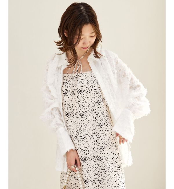 MAJESTICLEGON「アームスリットシャツ」|シャツ・ブラウス|